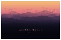 Denali Peakscapes Elevation Panorama